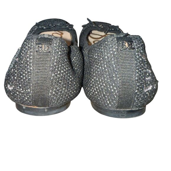 Sam Edelman Women's Felicia Ballet Flat Tweed Black, Gray, Striped Size 6 - Picture 5 of 9